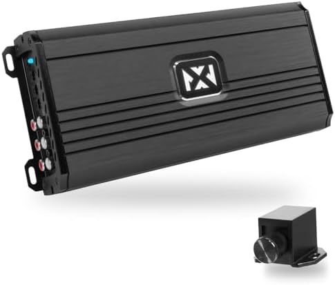 NVX NDA11005 2200W Peak (1100W RMS) N-Series Class-D 5-Channel Amplifier with Remote Bass Knob