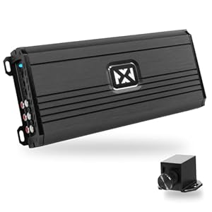 NVX NDA11005 2200W Peak (1100W RMS) N-Series Class-D 5-Channel Amplifier with Remote Bass Knob