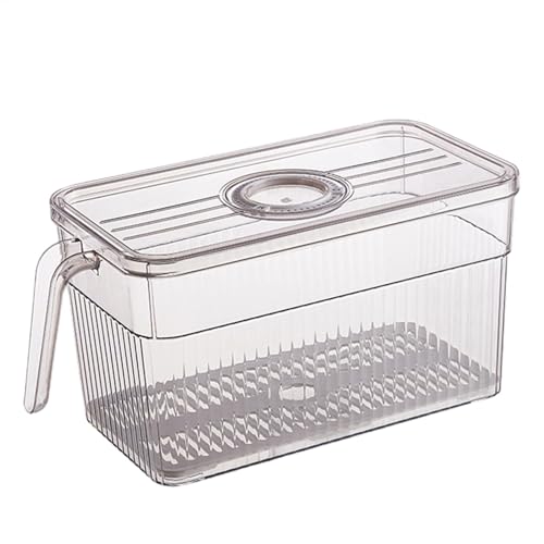 Contenedores herméticos para almacenamiento de alimentos, organizador de alimentos para congelador, recipiente de vidrio con tapa, recipientes de vidrio con tapa, cajas de preparación de