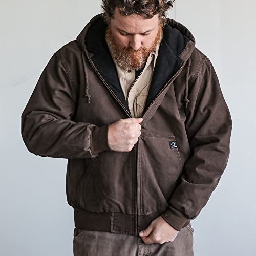 Image of DRI DUCK Cheyenne Men's Cotton Canvas Hooded Work Jacket, 5020