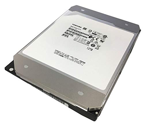 Image of TOSHIBA Internal Hard Disk Server for NAS 3.5 inch Enterprise HDD 12TB SATA 6 Gbit /s 7200rpm 3 Year Warranty MG07ACA12TE (Renewed)