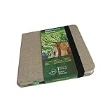 Square Watercolor Journal, 5.5x5.5”, 140 LB, 300 GSM, tumuarta Cotton Paper, Cold Press, 24 Sheets,