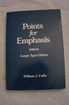 Paperback Points for Emphasis 1980-81 (Larger Type Edition) Book