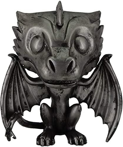Funko Pop! TV: GOT - Drogon - (IRON) - Game Of Thrones - Juego de Tronos - Figura de Vinilo Coleccionable - Idea de Regalo- Mercancia Oficial - Juguetes para Niños y Adultos - TV Fans