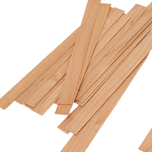 Mechas de Madera para Velas 33 Piezas con Base para DIY miniatura 4