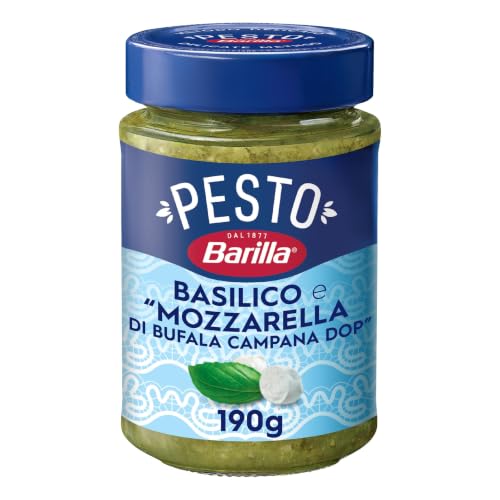 Barilla Pesto Basilico e “Mozzarella di Bufala Campana DOP”, 190 g