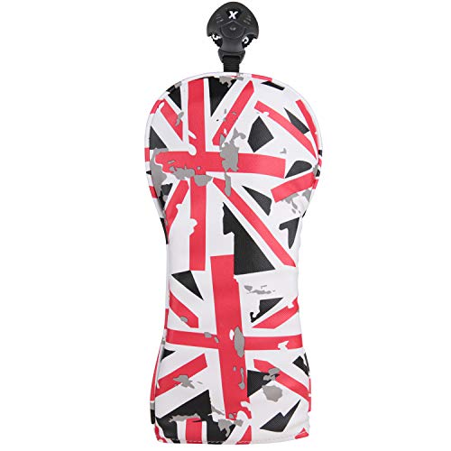 Soft Leather 3/5 Wood Head Cover Black