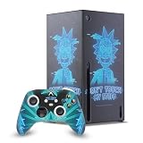Head Case Designs Offizielle Rick And Morty Fass Meine Sachen Nicht An Grafiken Spielekonsolen Wickeln Und Gamecontroller-Häute Im Paket kompatibel mit Xbox Series X
