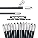 BOWSOUL 28“ Archery Arrows Training Practice Target Arrows for Kids Youth or Beginners Safe Blunt Points Durable Shaft on Recurve Bows Youth Bow and Longbows(Pack of 12) (Red White)
