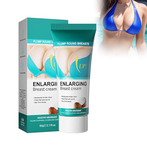 Hppsctink Crema de aumento de pecho, 60g Crema reafirmante de pecho, Crema hidratante de aumento de pecho, Tratamiento reafirmante para pechos planos y flácidos,cream