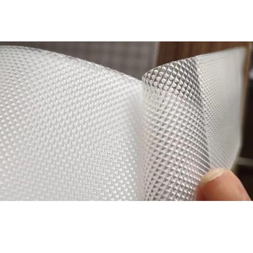 Clear Rubber Grip Tape Anti Slip Tape 1 Inch, 16.5 Feet, Heavy Duty Waterproof Non-Abrasive Tape Cushion Pad for Indoor &amp; Outdoor, Making Handles or Contact Surfaces Safer