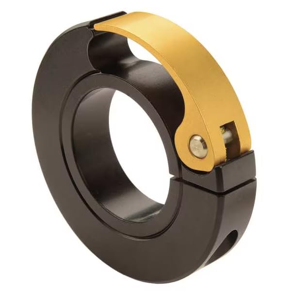 MDMprint Shaft Collar, Quick Clamp, 1Pc, 5/8 In, Alum, Mfr: QCL-10-A-A