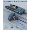 Dog Shock Collar - 4200FT Dog Training Collar with Remote IPX7 Waterproof Electric Collar with 4 Training Modes, Security Lock, Rechargeable e-Collar for All Breeds, Sizes Cyan Blue
