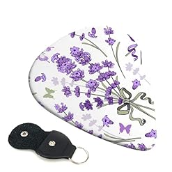 ASDTEHCY Lot de 6 médiators en celluloïd en forme de fleur violette, fins, moyens et lourds pour guitares acoustiques… - Les Beatles, Paul McCartney, John Lennon, RIngo Starr, George Harrison