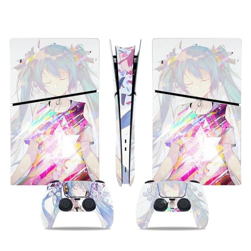 �X�L���V�[���Ή� PS5 Slim�p�X�L�� �f�B�X�N�Ł��f�W�^���� �R���\�[�����R���g���[���[�p �r�j�[���J�o�[�X�L�����b�v �L�Y�h�~�A�݊������� �K���@�� Slim�p 58074 �f�J�[���J�o�[���b�v(Disc Version)