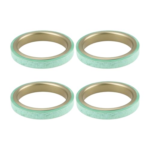 YINETTECH Junta de Escape Redonda de 4 Piezas de 30 X 24 Mm Compatible con GY6 Compatible con Lifan LF50QT Reemplazo de Motor de Motocicleta