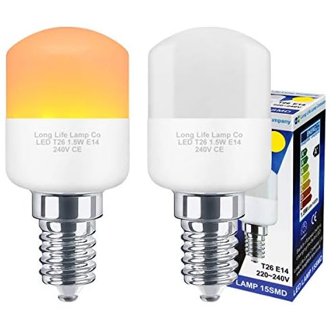 2 x 1.5w LED Pygmy Bulb E14 SES Cover