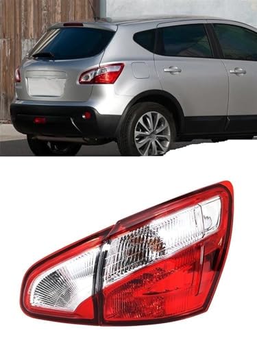 Piloto trasero exterior derecho Nissan Qashqai 2010-2014 luz de freno antiniebla coche 5
