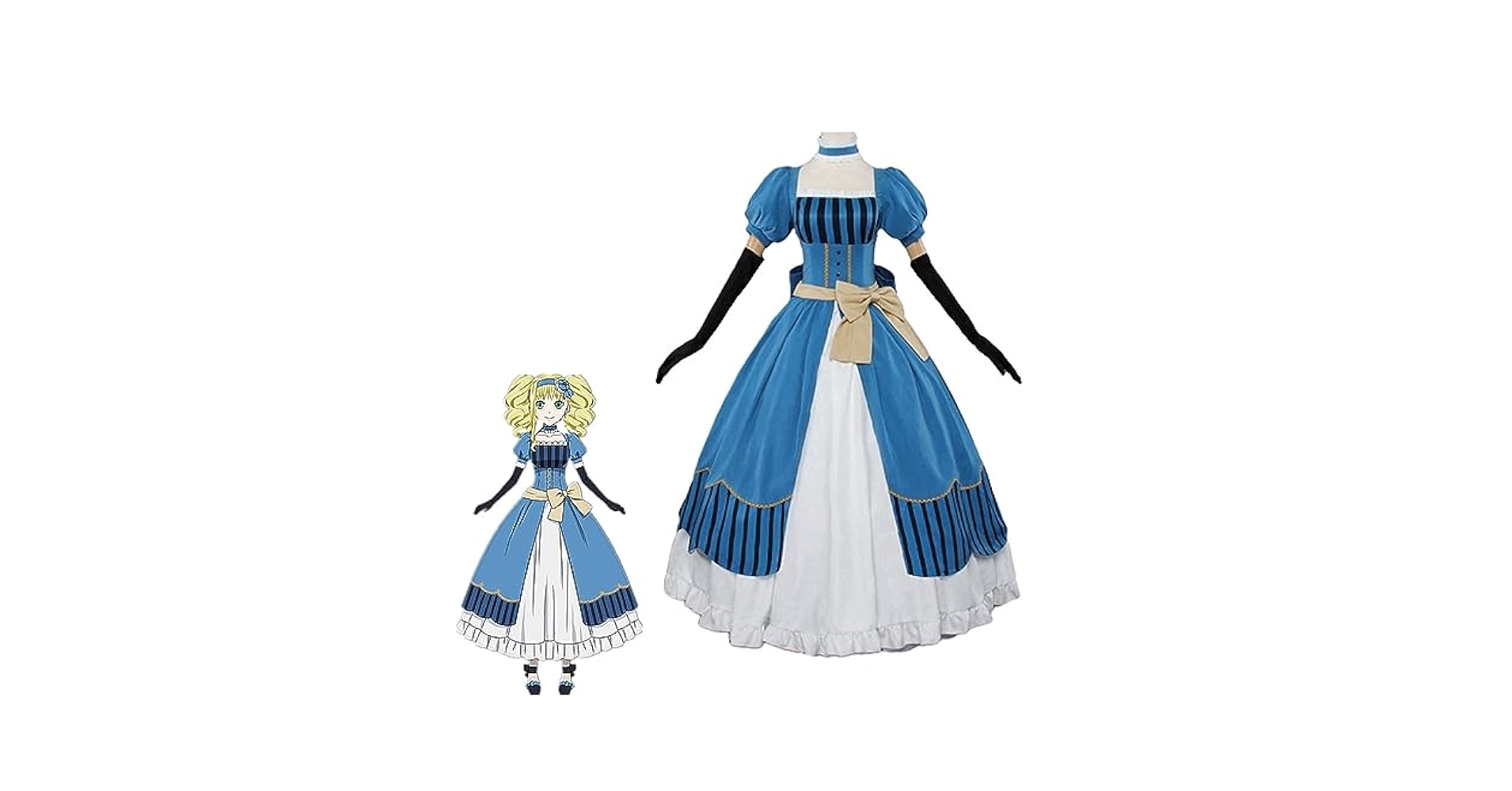 ハンドメイド　ワンピース　95cm 明日のナージャ　衣装　コスプレ Amazon.co.jp: [JYHUCHAO] 黒執事 エリザベス・ミッドフォード