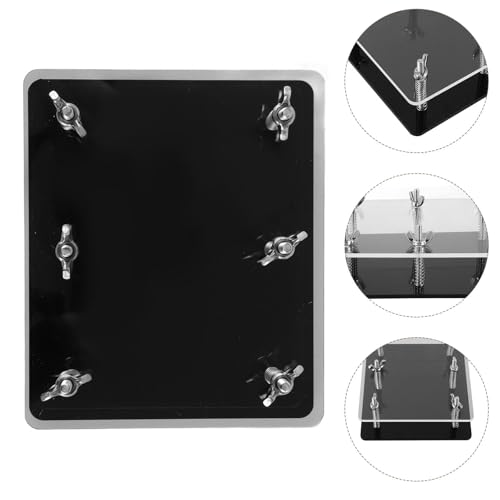 Corrector de tarjetas dobladas acrílico para proteger cromos coleccionables 8