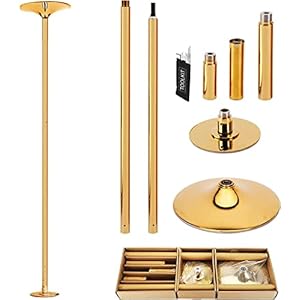 Verstelbare Danspaal Kit 45mm Spinning Statische Danspaal Oefenpaal voor Thuis Training Bodybuilding