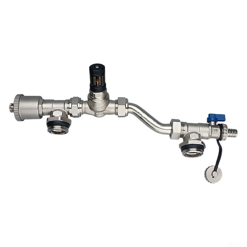 Valvola di pressione differenziale in rame per g1 Auto Vent 0.6 Bar Rame