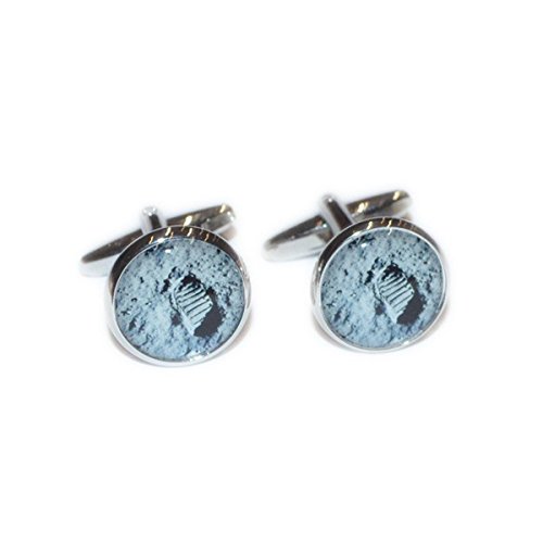 Mancuernillas para hombre One Small Step Footprints