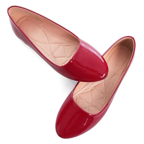 Image of SAILING LU Casual Shoes for Women Dressy Ballet Flats | Comfort Fit, Work Shoes,Casual for Women, Slip-Ons Loafers