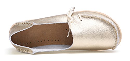 Image of VenusCelia Women's Breathable Comfort Walking Office Flat Loafer
