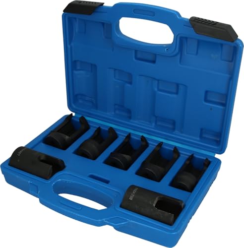 BRILLIANT TOOLS BT551000 Jeu de douilles d’injecteur, 7 pcs [Powered by KS TOOLS]