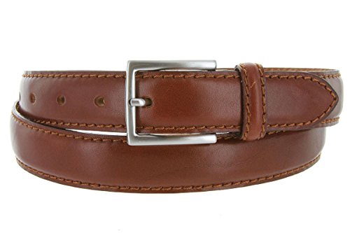 S029/35 Men's Italian Leather Dress Casual Belt 1-3/8