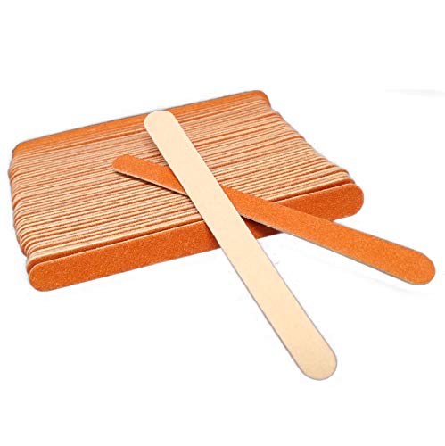 144 Double Sided Emery Boards - Dual Sided Nail File - for Manicure and Pedicure Shaping and Smoothing Finger and Toenails
