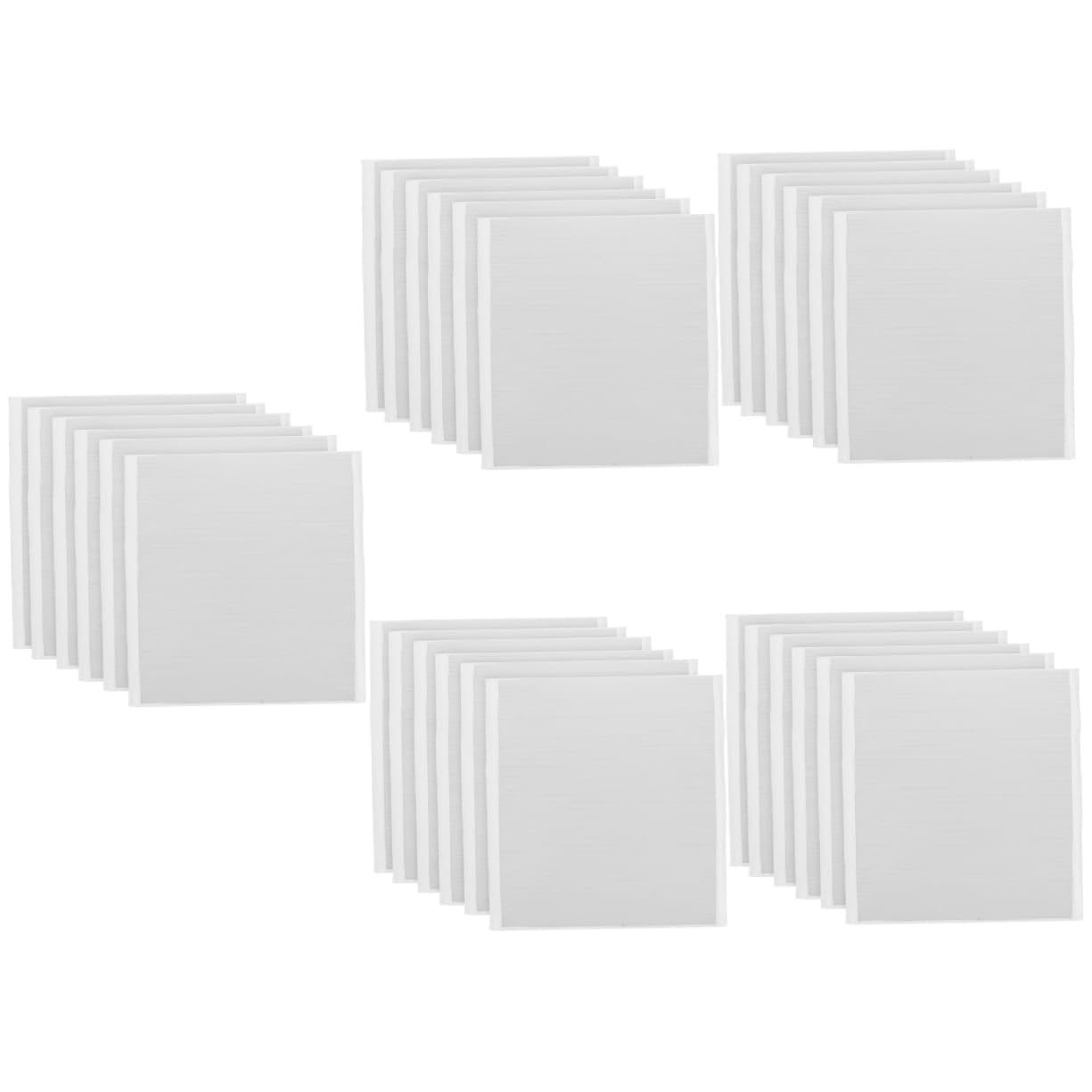 Homoyoyo 30sheets Double-Sided Adhesive Foam Strips High Adhesion Craft Foam Sheets for Scrapbooking Projects Card Making and Balloon Decorations