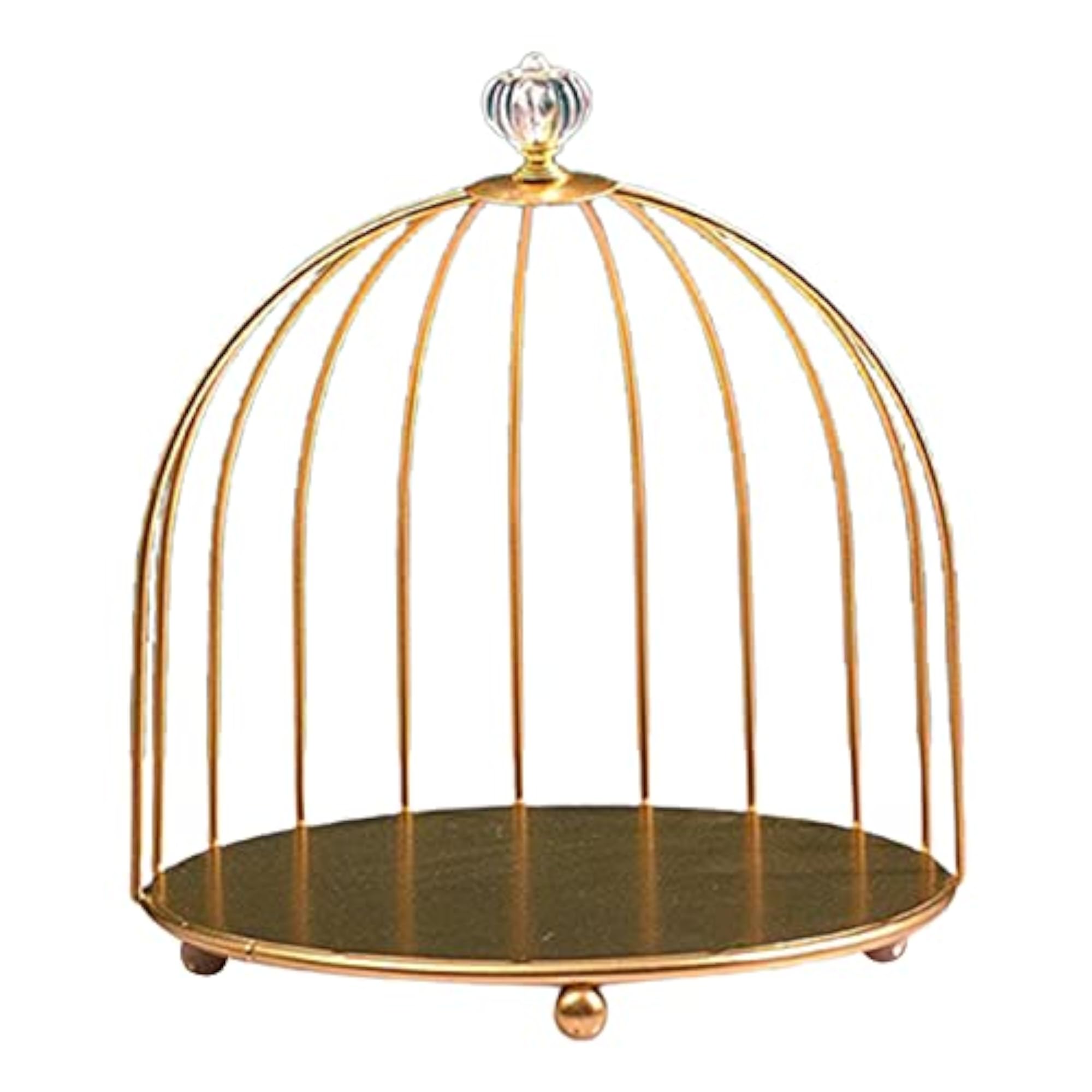 Bird Cage Desktop Perfume Organizer, Makeup Rack