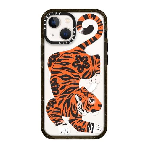 Coque iPhone 13 Mini MagSafe CASETiFY antichoc militaire tigre - 2