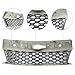 Compatible with Amarok V6 Bumper Grilles Compatible with Amarok Aventura Exclusive V6 2016-2020 Front Racing Grills Mesh