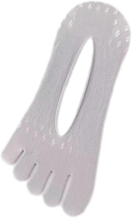 5 Pair Women'S Toe Socks No-Show Low-Cut Invisible Socks Breathable Anti-Slip Odor-Resistant Summer