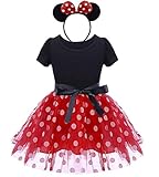 Lkxfz Baby Girl Dress Toddler Girl Polka Dots Fancy Dress Up Costume Birthday Party Tulle Dresses...