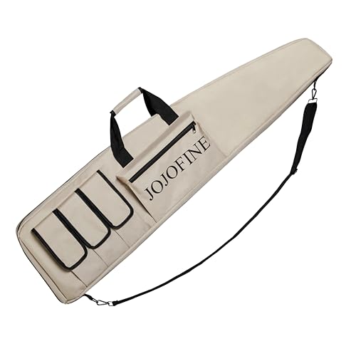 JOJOFINE rifle bag Oxford cloth 1000D customized waterproof material reinforced shoulder strap design shooting 52 inch storage bag