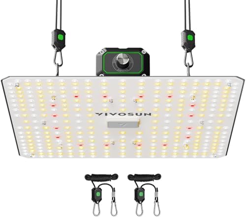 VIVOSUN 2020 Latest VS1000 LED Grow Light with Samsung LM301H Diodes & Sosen Driver Dimmable Lights Sunlike Full Spectrum for Indoor Plants Seeding Veg and Bloom Plant Growing Lamps…