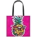 Ananas-Gläser, Damen, Leinen, Tragetasche, wiederverwendbar, Schultertasche, Handtasche, Mädchen, strapazierfähig, Einkaufstasche, Reisetasche, Strandtasche für den Außenbereich