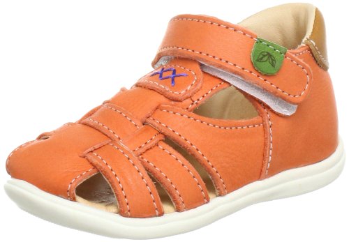 Chaussures basses bébé fille Kavat 50331 orange en taille 22 pour premiers pas