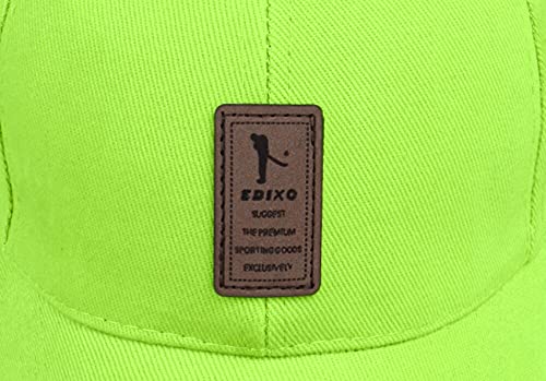 Image of solid plain unisex cotton caps free size adjustable casual look stylish cap