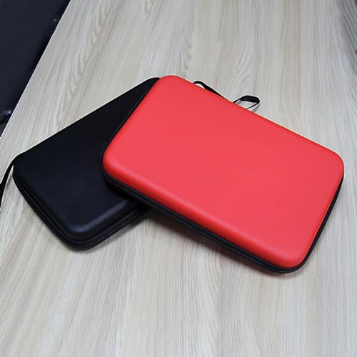 Funda rígida e impermeable para 2 palas de ping-pong con cremallera resistente 5