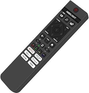 philips ile uyumlu Model 65OLED810/12 Mikrofonlu Google Smart Tv Kumanda