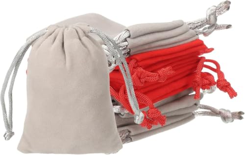 Bolsa para joyería para anillos collar pendientes sin enredos saquitos de terciopelo 2