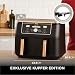 Ninja Foodi MAX Dual Zone Heißluftfritteuse, 9,5 L, 6-in-1, Kupfer/Schwarz