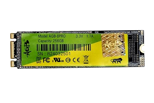 Image of AGB 256 GB M.2 SATA TLC (2280) Speed Upto 575 MB /S Internal Solid State Drive (SSD) 3year Warranty (Make in India)