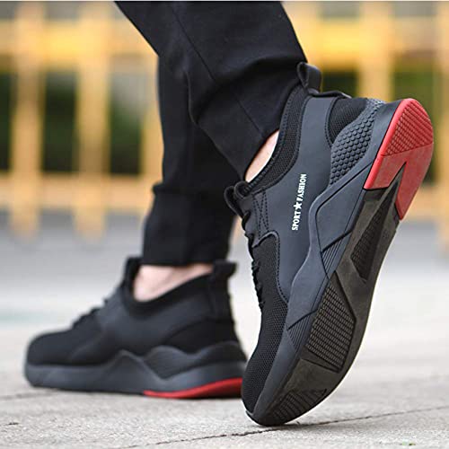 Nasonberg Veiligheidsschoenen Heren Dames Lichtgewicht Werkschoenen met Stalen Neus Ademende Unisex 36-48 EU - Image 7