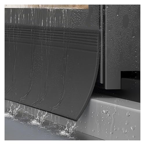 Deflector de lluvia autoadhesivo de 4 m para proteger aleros del goteo 2